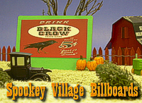 Click for free plans, graphics, and instructions to help you build billboards for Spook Hill.