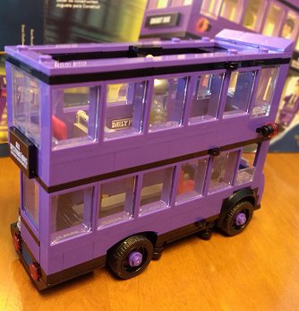 The left side of the bus after the second story was on.  Click for bigger photo.