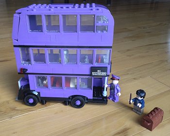 The left side of the finished bus.  Click for bigger photo.